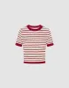 Crew Neck Knitted T-Shirt sold by Urban Revivo