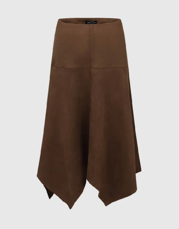 Midi A-Line Skirt sold by Urban Revivo