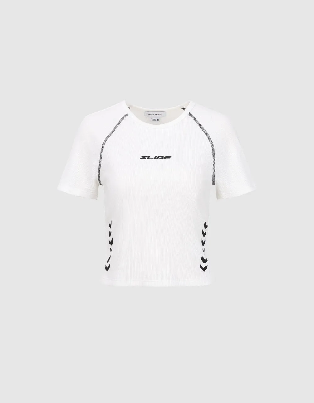 Raglan Sleeve Crew Neck Knitted T-Shirt sold by Urban Revivo product image thumbnail 2