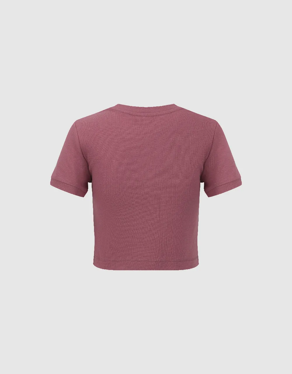 Crew Neck Skinny T-Shirt sold by Urban Revivo product image thumbnail 5