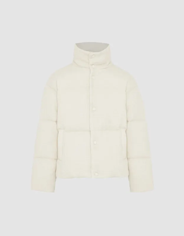 Stand Collar Straight Down Jacket sold by Urban Revivo