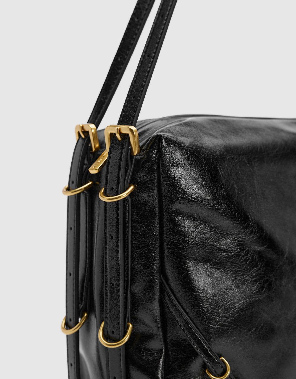 Vegan Leather Shoulder Bag sold by Urban Revivo product image thumbnail 5