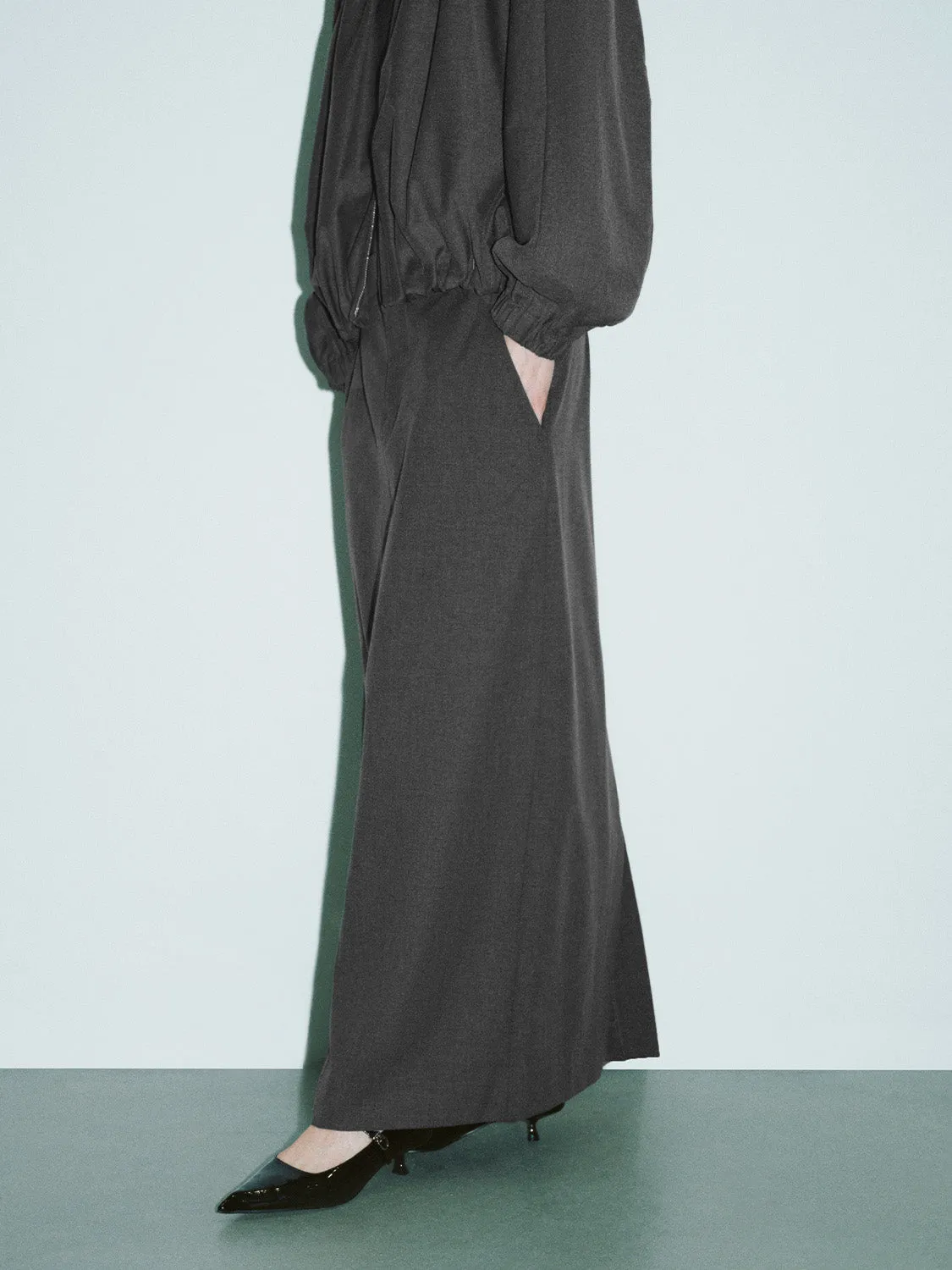 Midi Straight Skirt sold by Urban Revivo product image thumbnail 3