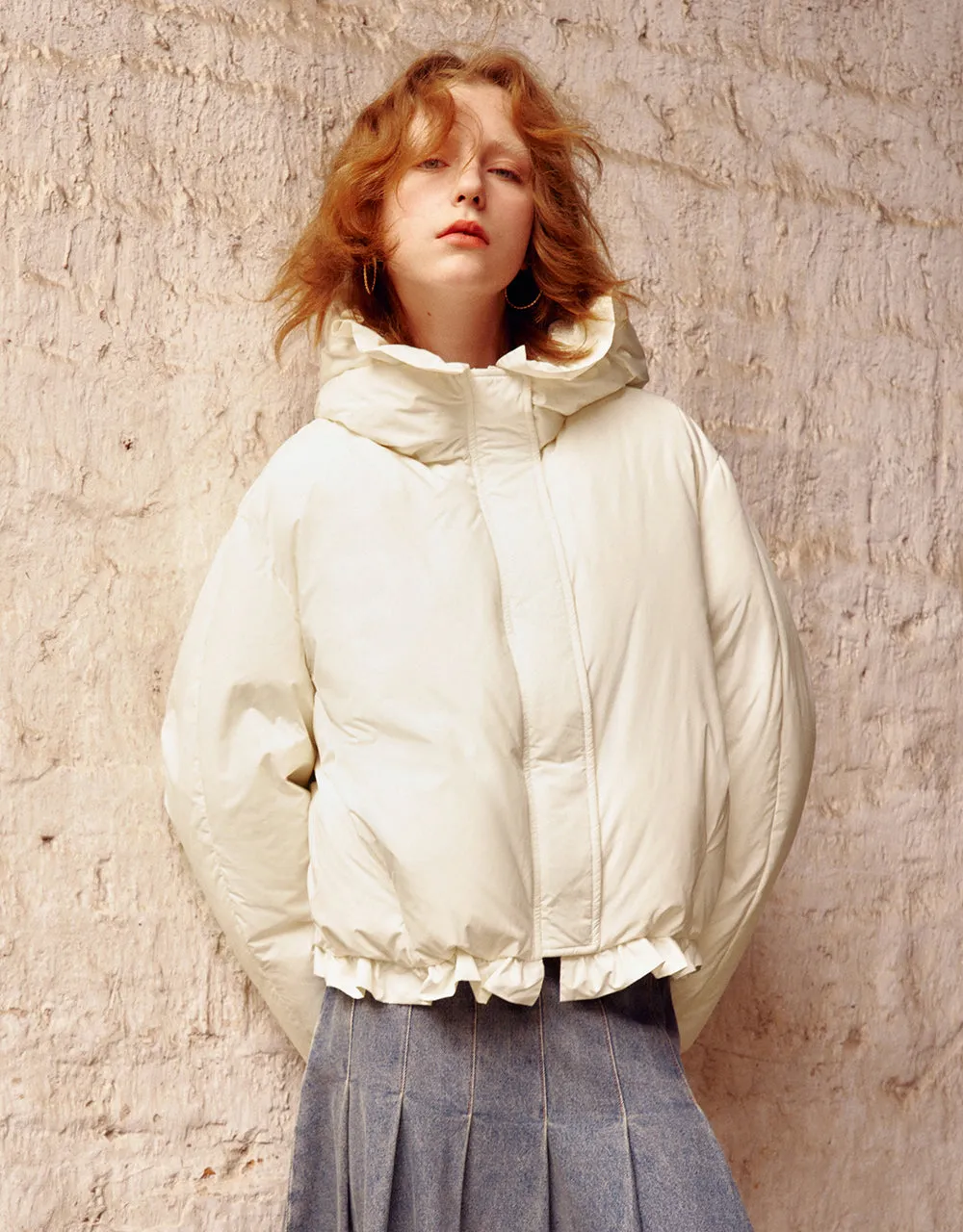 Hooded Puffer Jacket sold by Urban Revivo