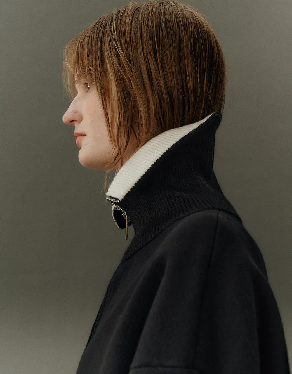 Zipper Front Knitted Cardigan sold by Urban Revivo product image thumbnail 4