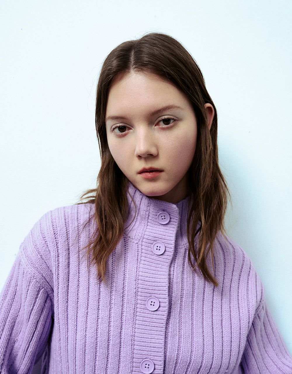 Stand Collar Knitted Cardigan sold by Urban Revivo product image thumbnail 5