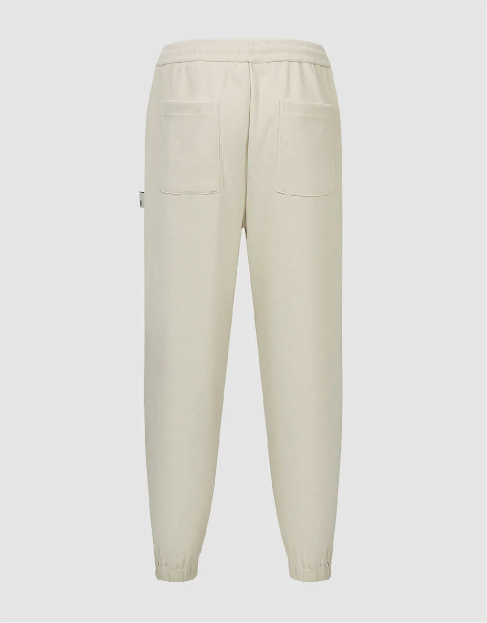 Drawstring Waist Knitted Jogger Pants sold by Urban Revivo product image thumbnail 2