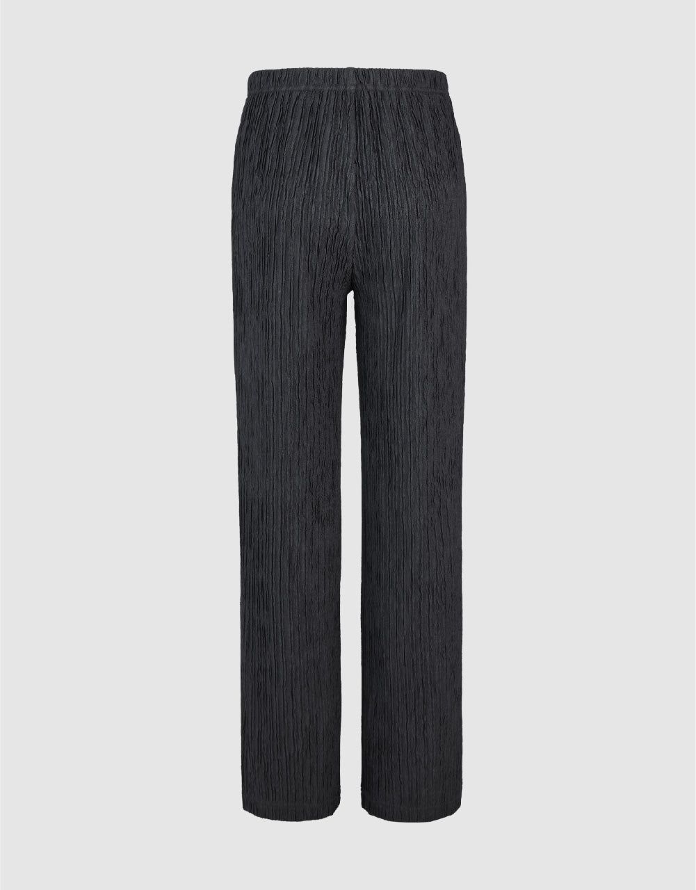 Elastic Waist Knitted Straight Pants sold by Urban Revivo product image thumbnail 3