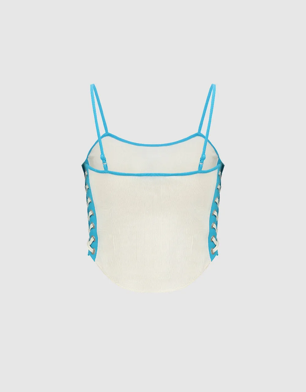 U Neck Cropped Cami Top sold by Urban Revivo product image thumbnail 5