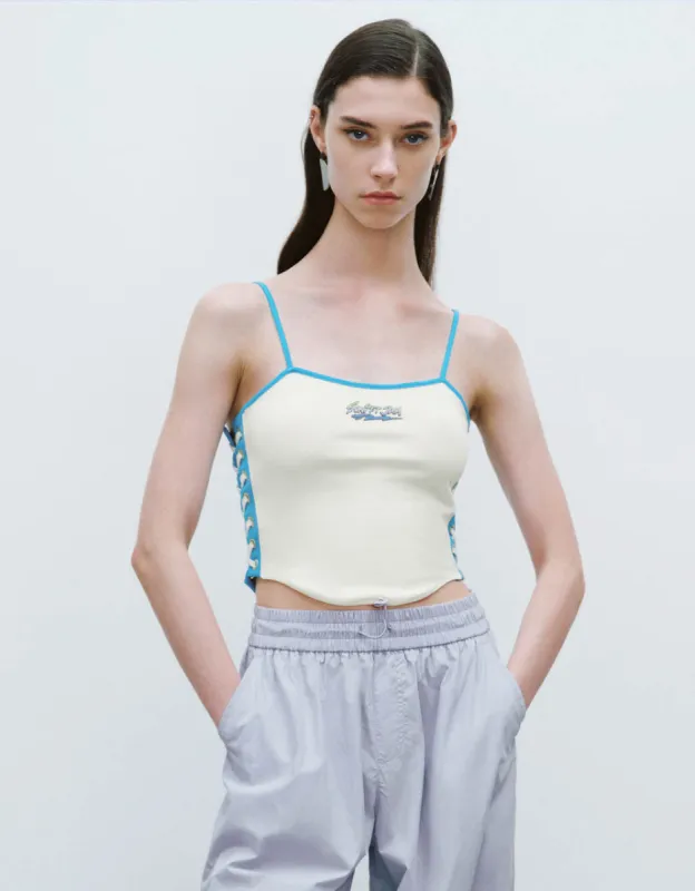 U Neck Cropped Cami Top sold by Urban Revivo