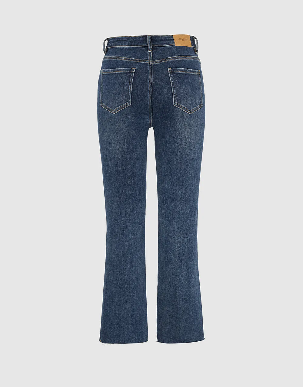 Split Hem Straight Jeans sold by Urban Revivo product image thumbnail 3
