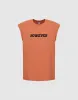 Letter Printed Crew Neck Tank Top sold by Urban Revivo