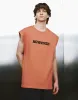 Letter Printed Crew Neck Tank Top sold by Urban Revivo