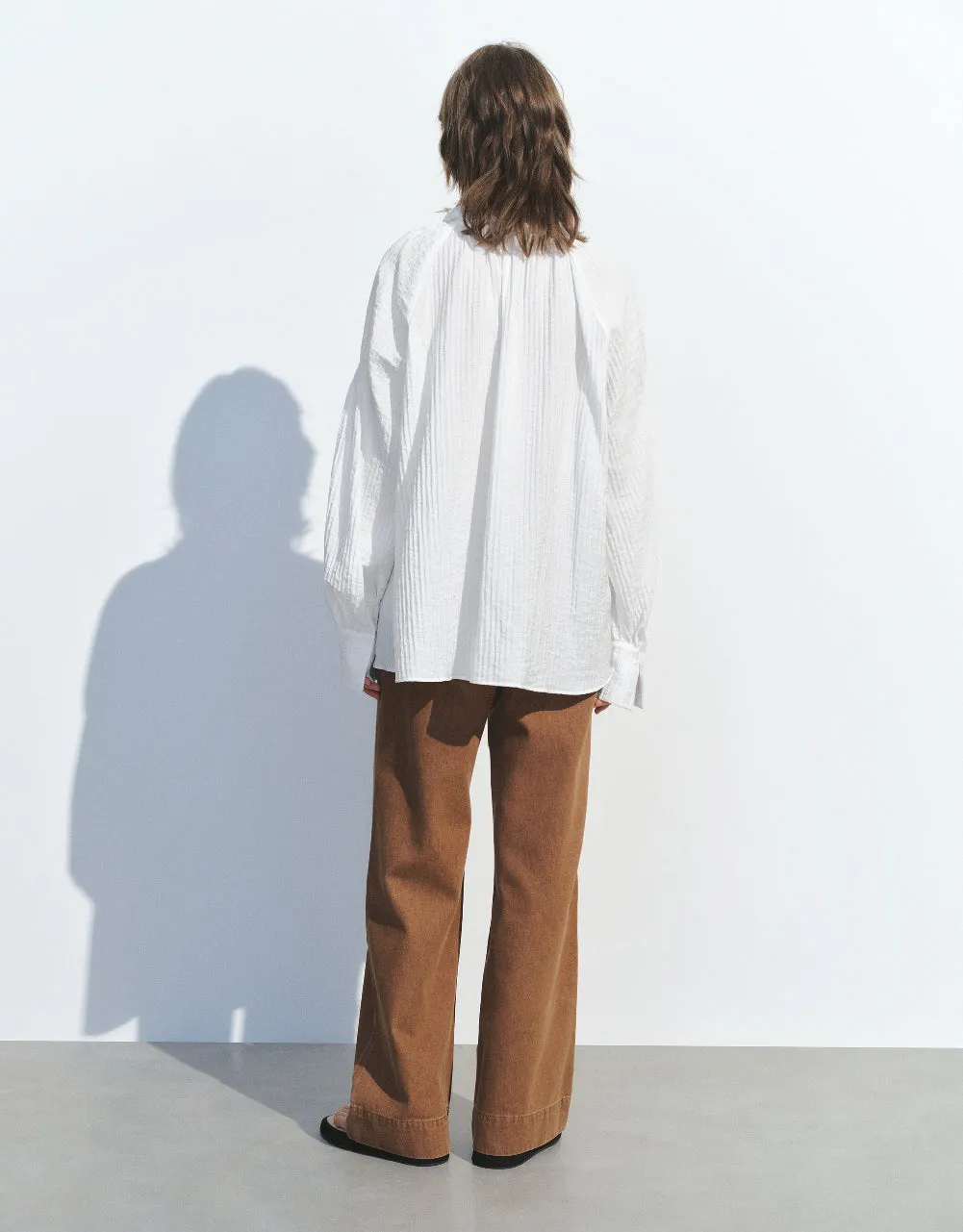 Raglan Sleeve Textured Overhead Shirt sold by Urban Revivo product image thumbnail 4