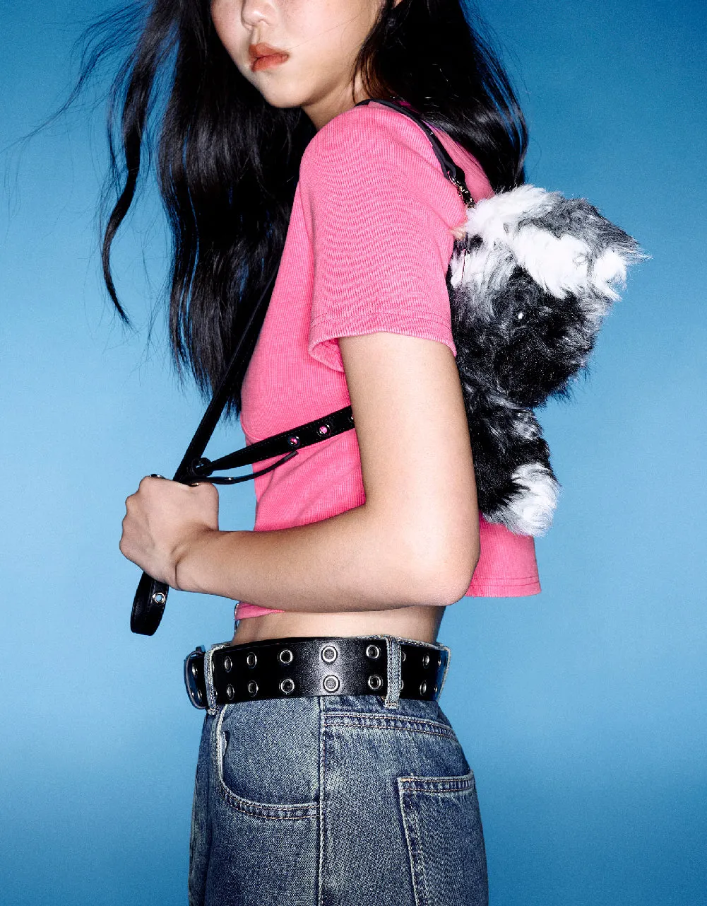 Zipper Front Crew Neck Shirt sold by Urban Revivo product image thumbnail 3