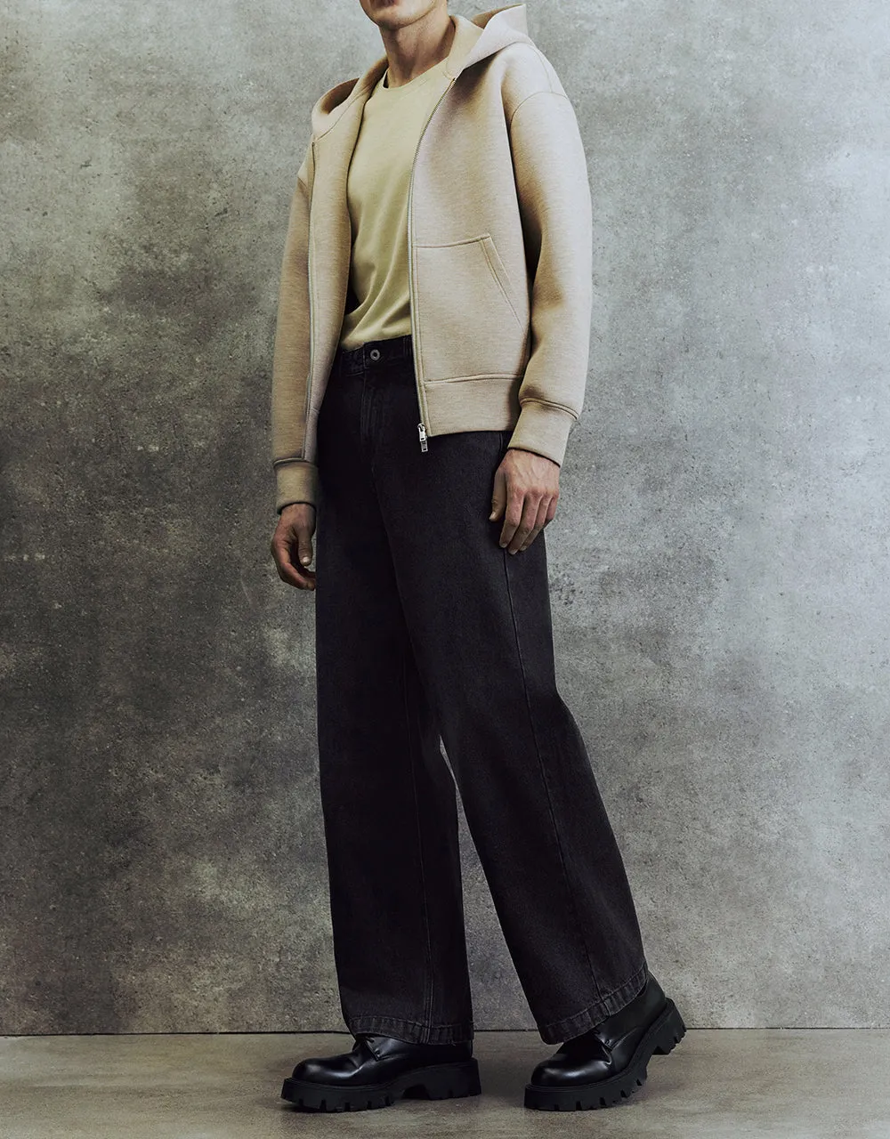 Wide-Leg Jeans sold by Urban Revivo product image thumbnail 4