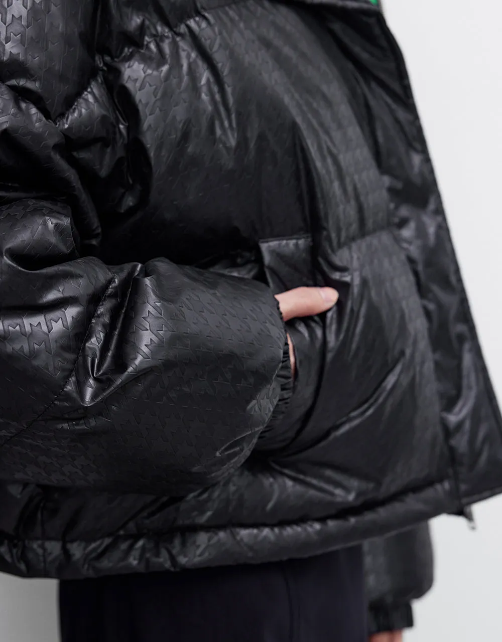 Zipper Front Stand Collar Down Jacket sold by Urban Revivo product image thumbnail 5