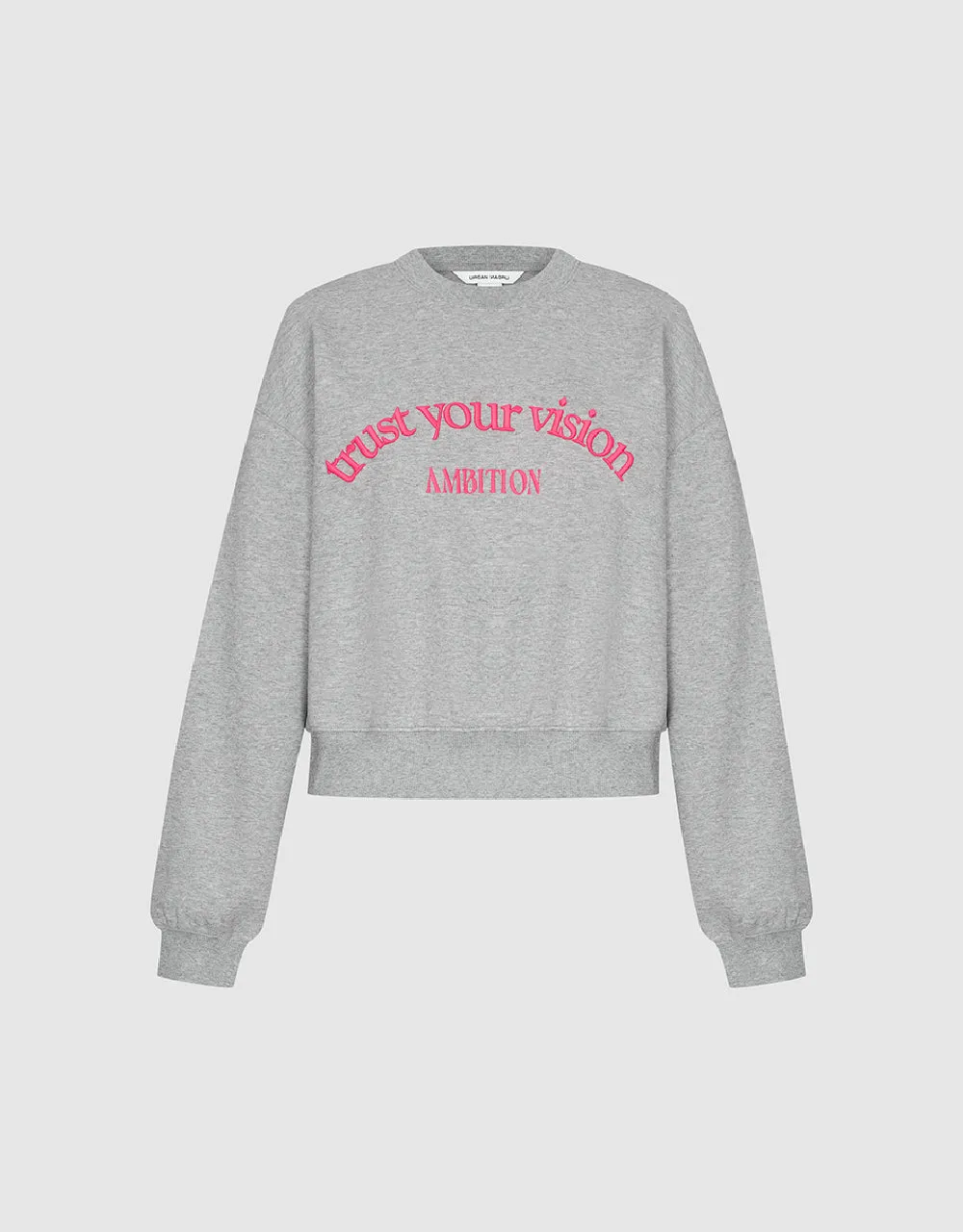 Printed Crew Neck Loose Sweatshirt sold by Urban Revivo product image thumbnail 2