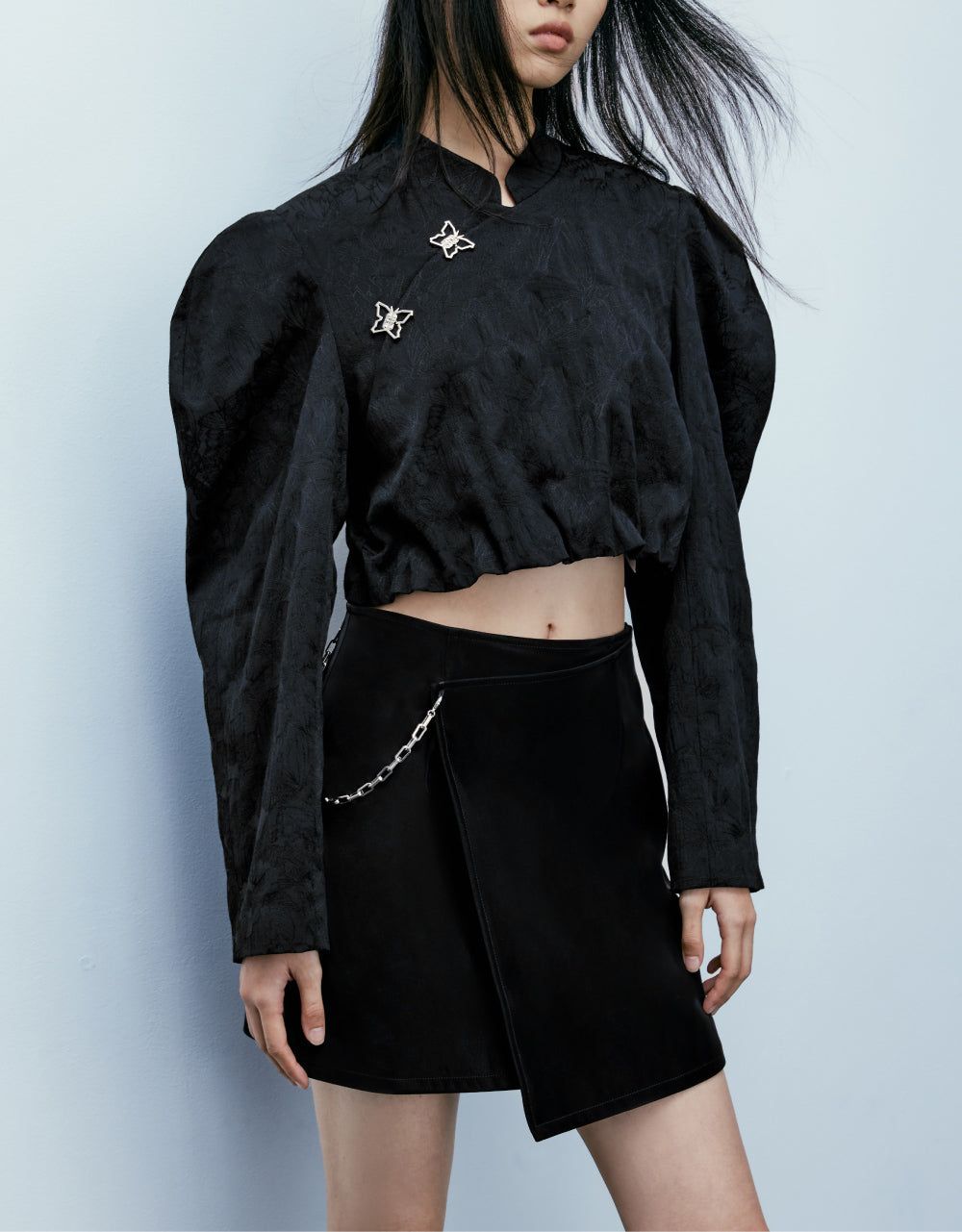 Butterfly Buckle Overhead Shirt sold by Urban Revivo product image thumbnail 5