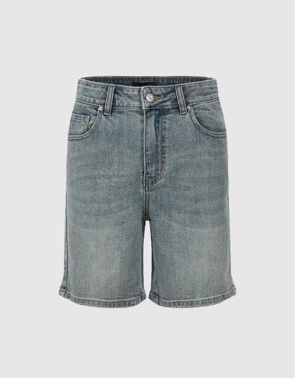Straight Denim Shorts sold by Urban Revivo
