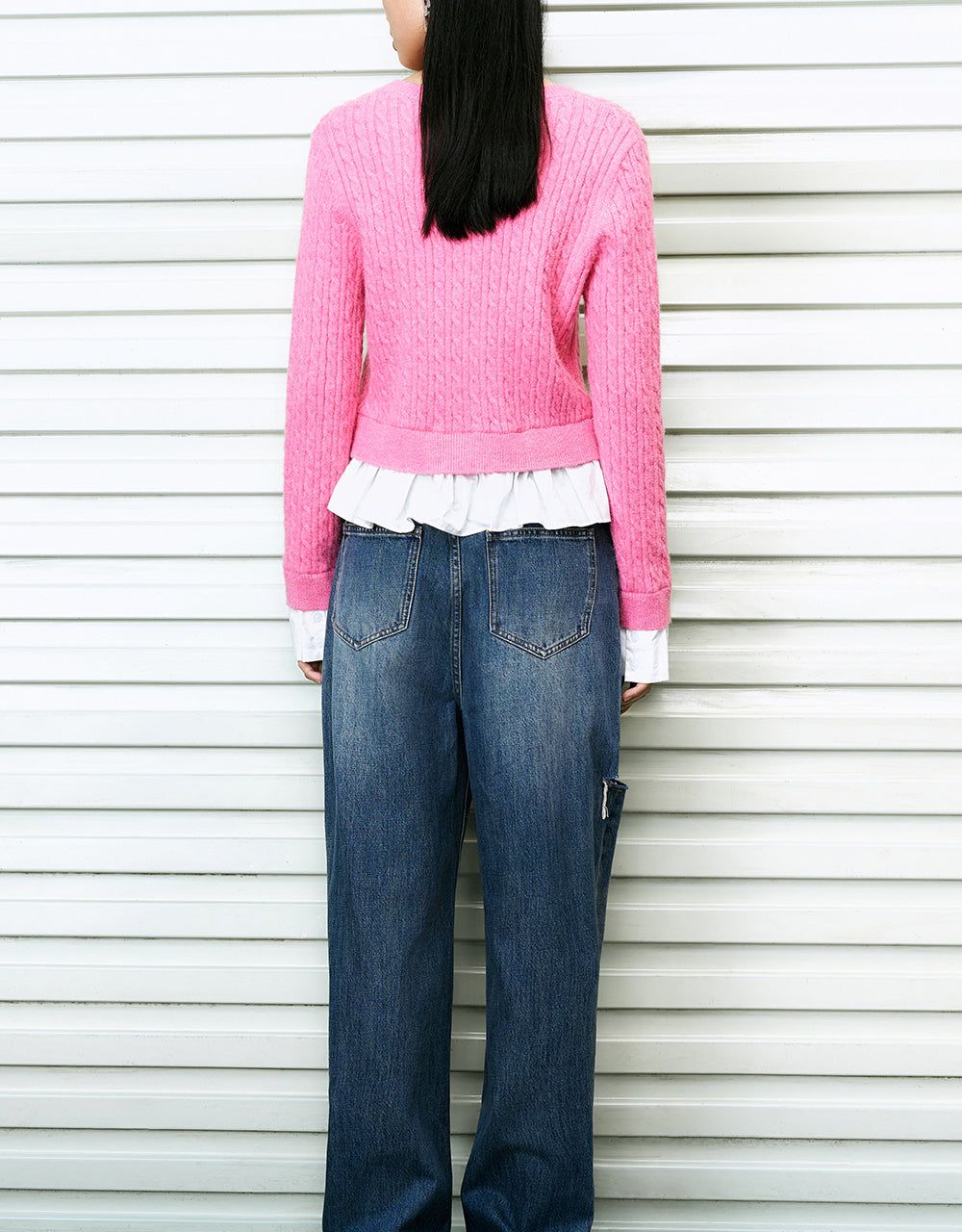 2 In 1 Crew Neck Knitted T-Shirt sold by Urban Revivo product image thumbnail 4