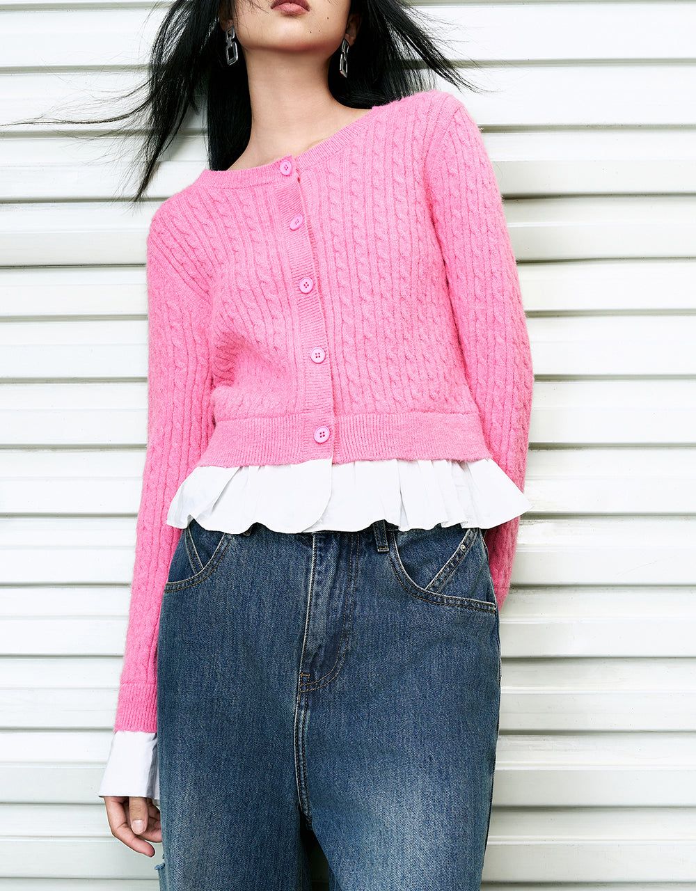 2 In 1 Crew Neck Knitted T-Shirt sold by Urban Revivo product image thumbnail 2