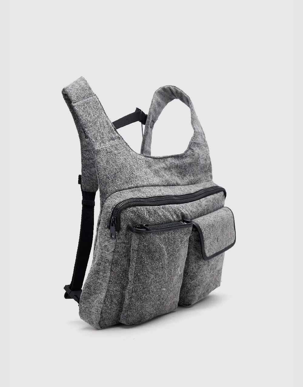 Denim Backpack sold by Urban Revivo product image thumbnail 2