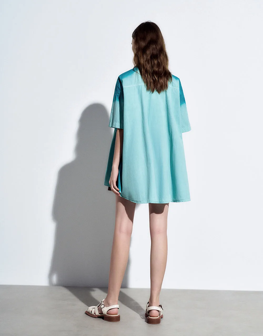 Gradient Button Up Shirt sold by Urban Revivo product image thumbnail 4