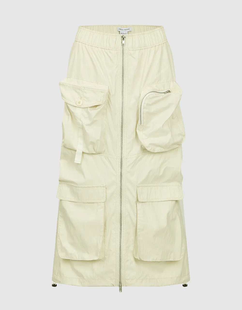 Elastic Waist Utility Straight Skirt sold by Urban Revivo