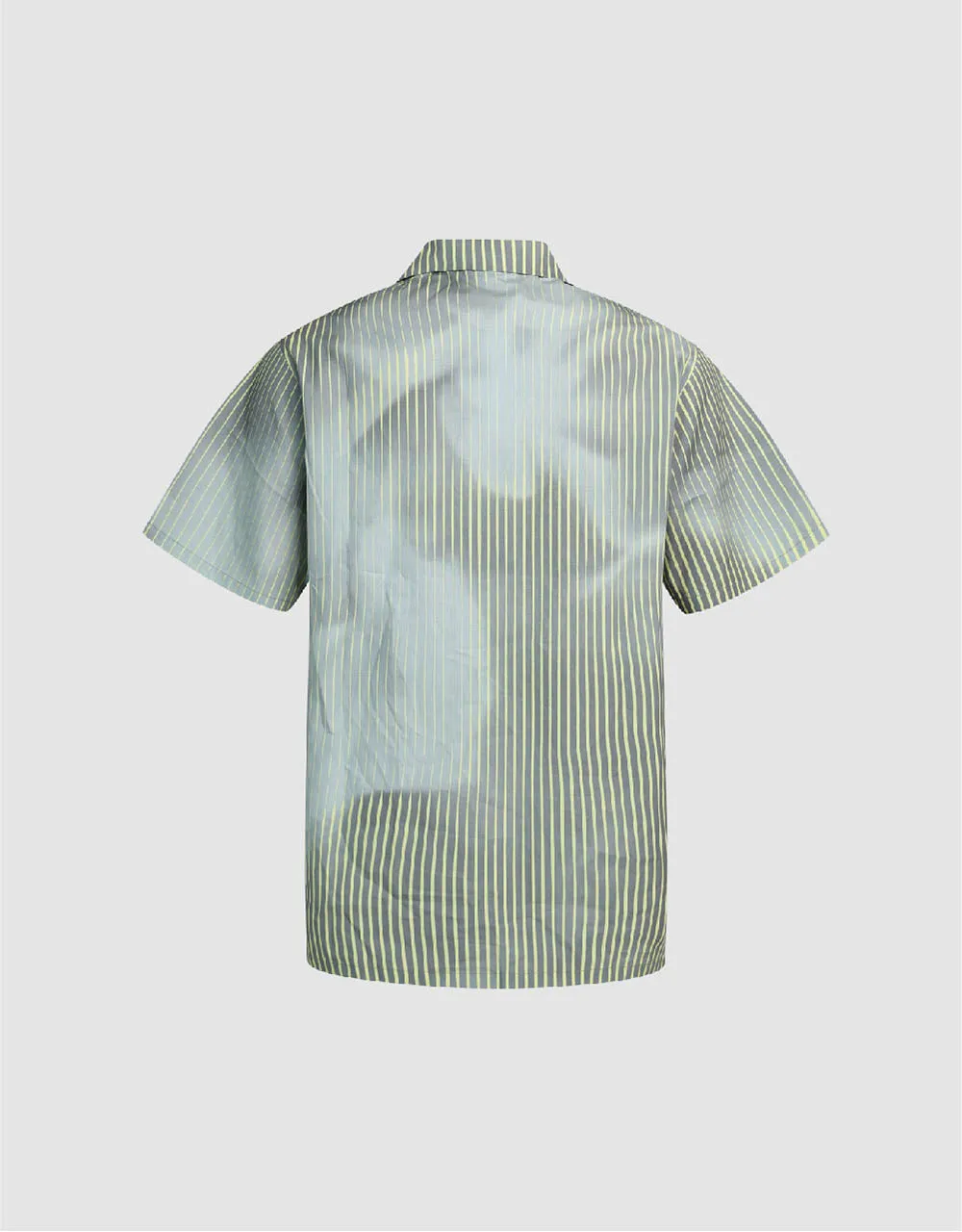 Striped Printed Loose A-Line Shirt sold by Urban Revivo product image thumbnail 5