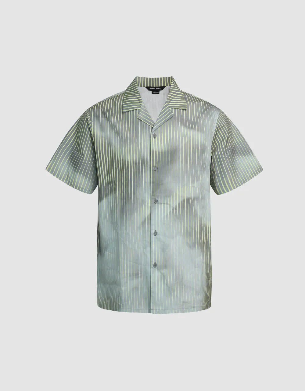 Striped Printed Loose A-Line Shirt sold by Urban Revivo product image thumbnail 2