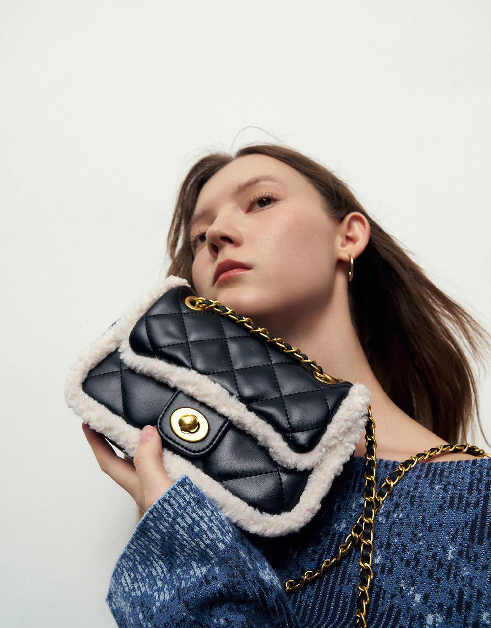 Off-Shoulder Skinny Knitted T-Shirt sold by Urban Revivo product image thumbnail 4