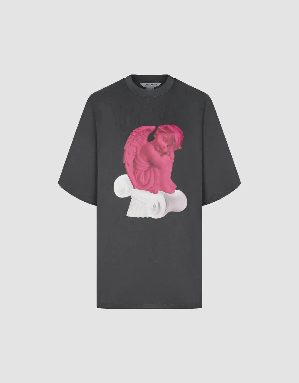 Printed Crew Neck Straight T-Shirt sold by Urban Revivo