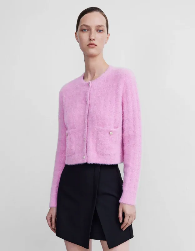 Fluffy Knit Cardigan sold by Urban Revivo