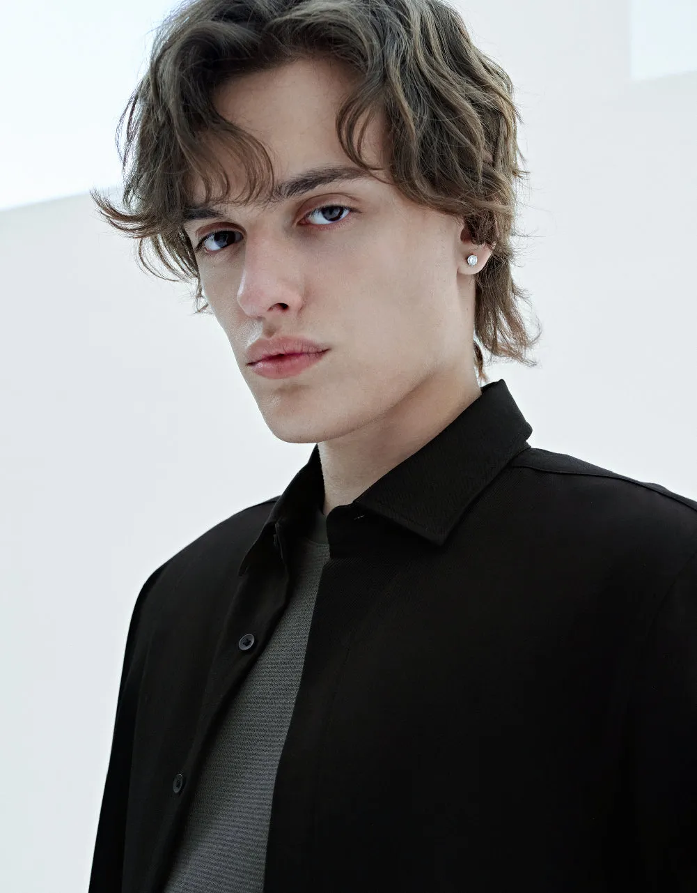 Button Up Straight Shirt sold by Urban Revivo product image thumbnail 5