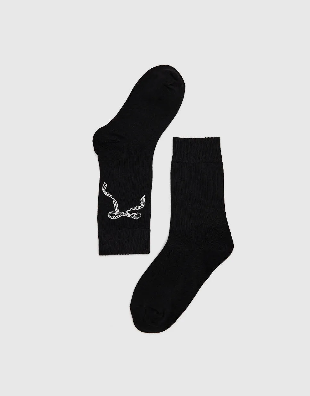 Bow Tie Mid-Length Socks sold by Urban Revivo product image thumbnail 2
