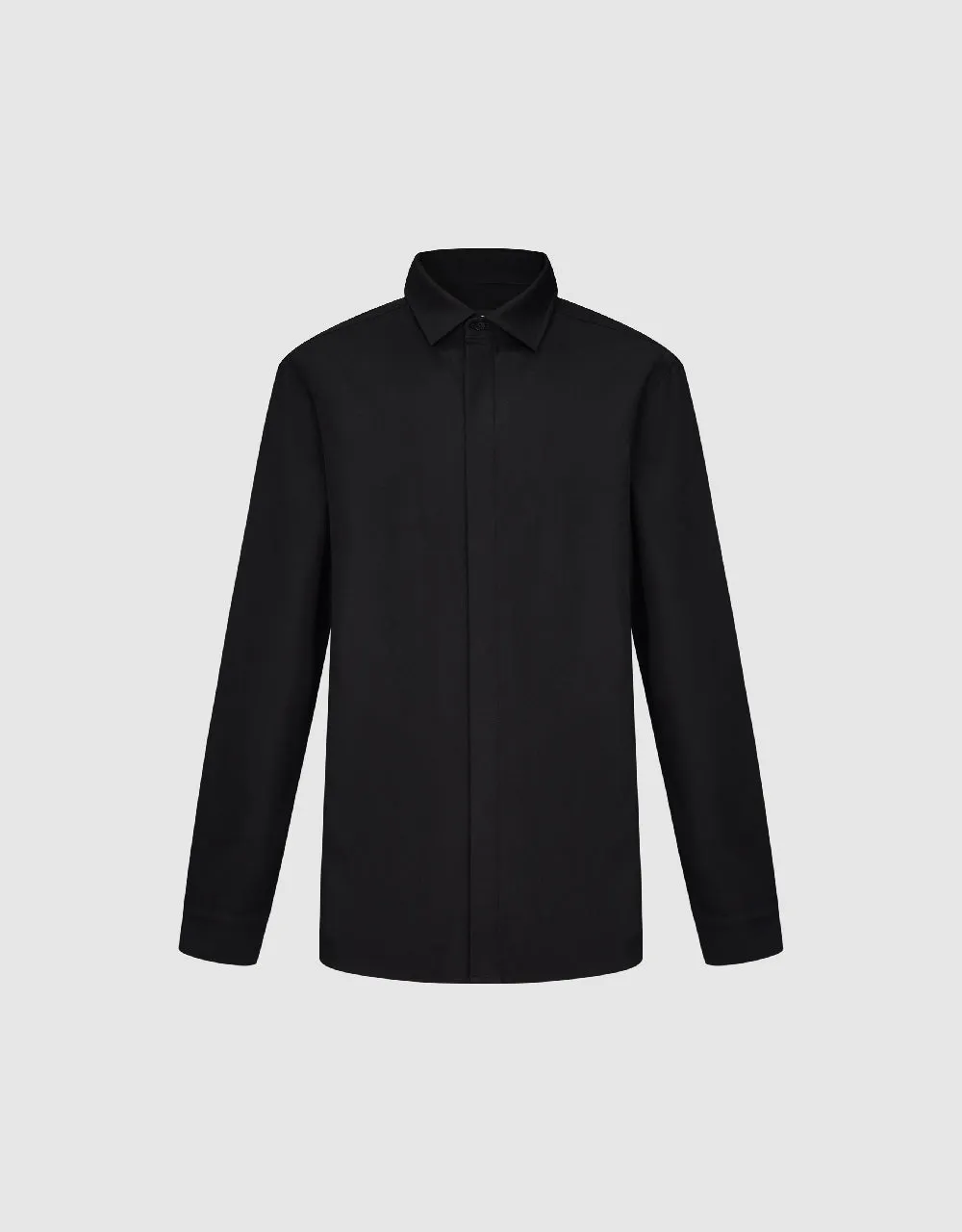 Button Up Straight Shirt sold by Urban Revivo product image thumbnail 2