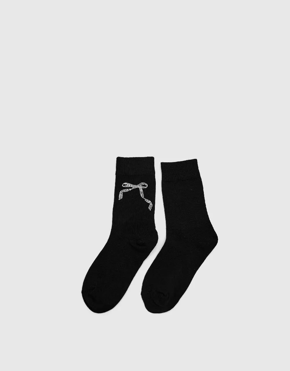 Bow Tie Mid-Length Socks sold by Urban Revivo