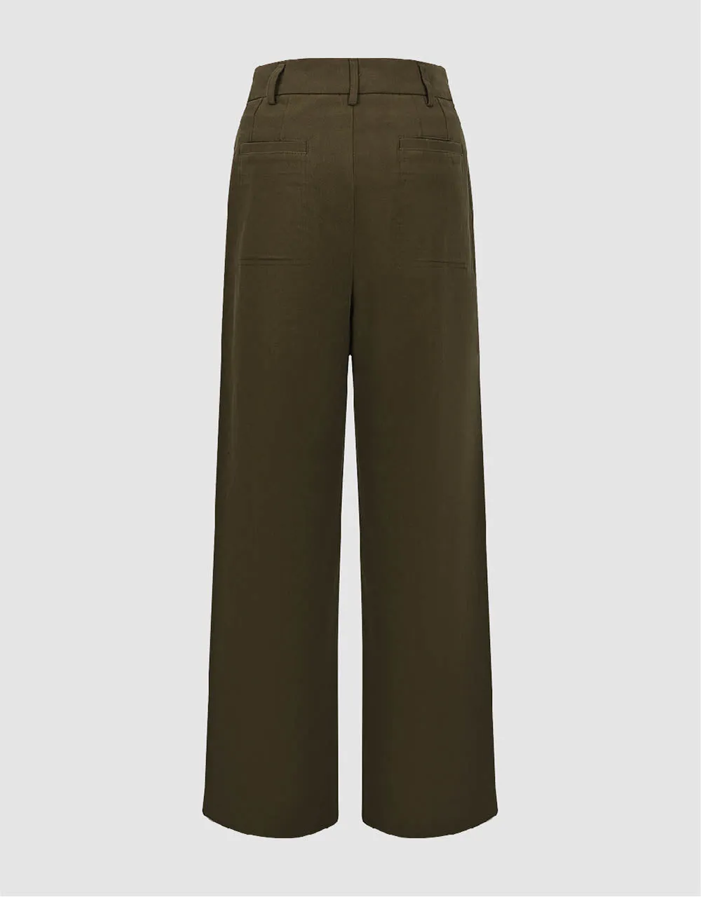 Tailored Wide-Leg Pants sold by Urban Revivo product image thumbnail 3