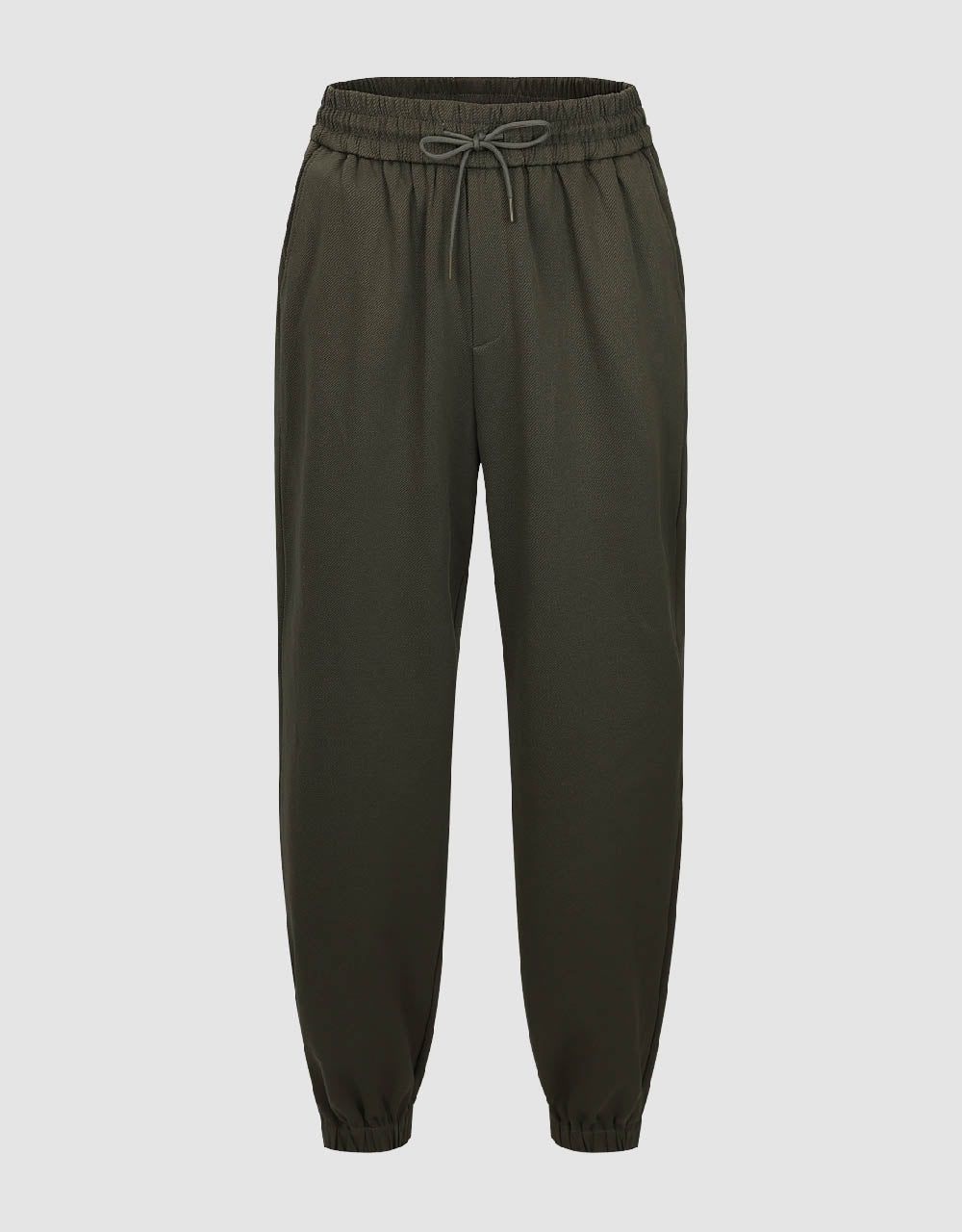 Drawstring Waist Jogger Pants sold by Urban Revivo