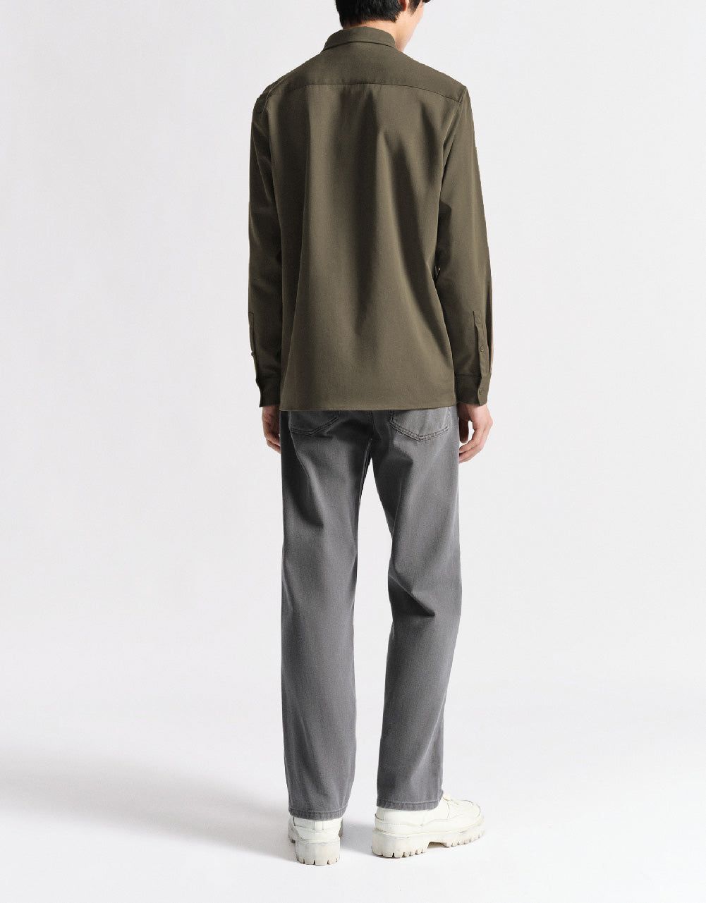 Button Up Loose Shirt sold by Urban Revivo product image thumbnail 4