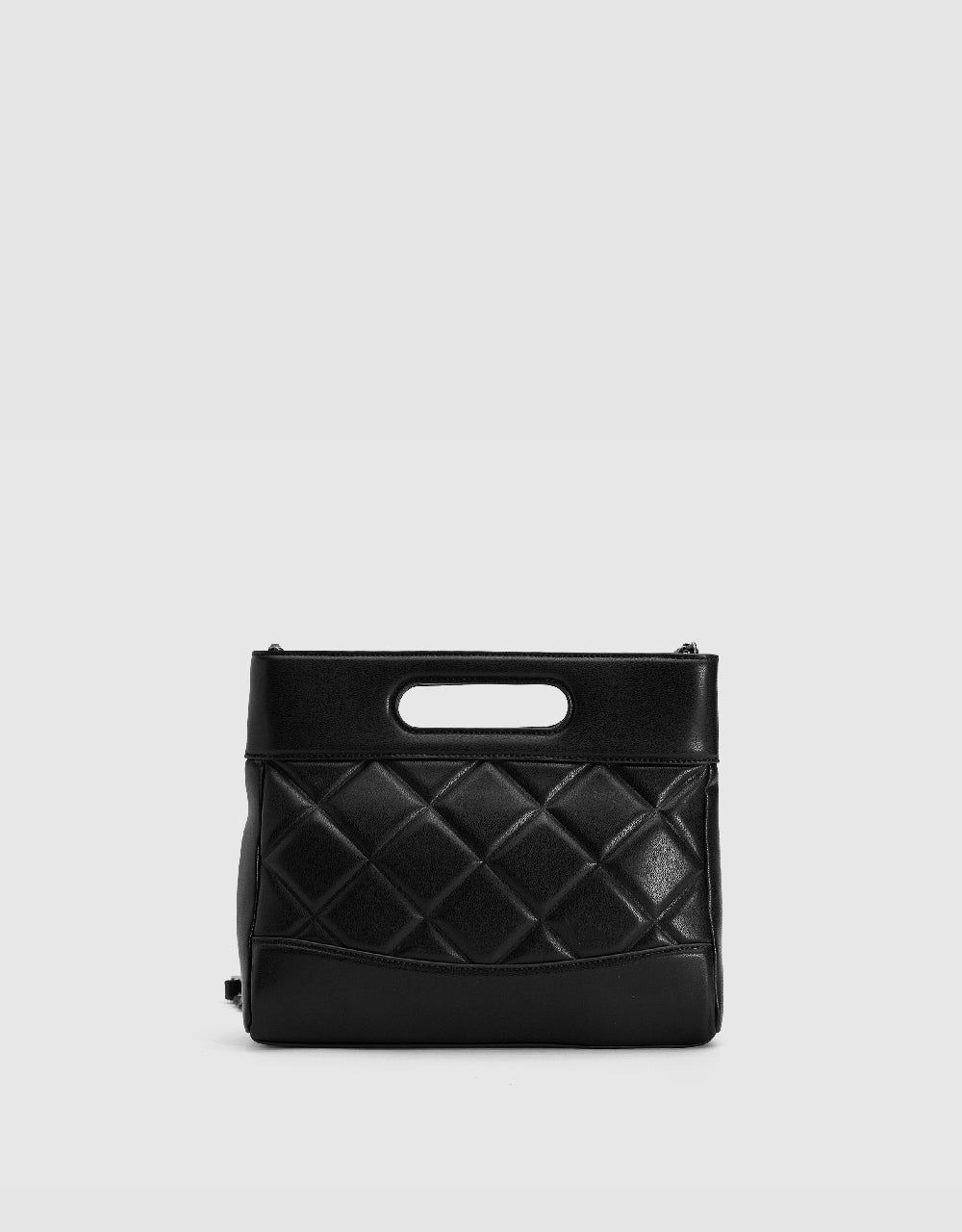 Quilted Vegan Leather Shoulder Bag sold by Urban Revivo product image thumbnail 4