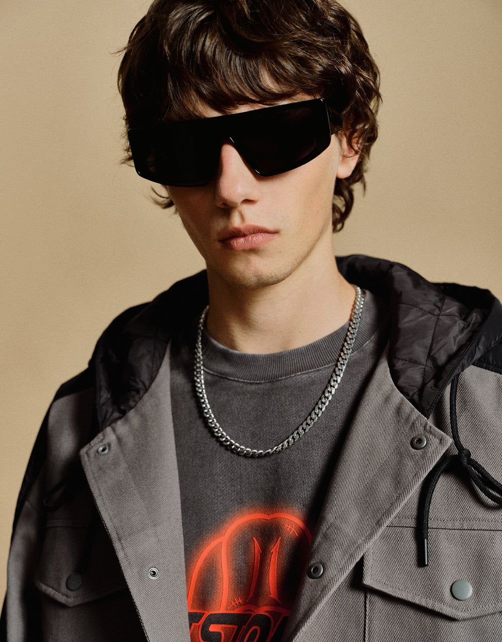 Hooded Oversized Padded Coat sold by Urban Revivo product image thumbnail 5