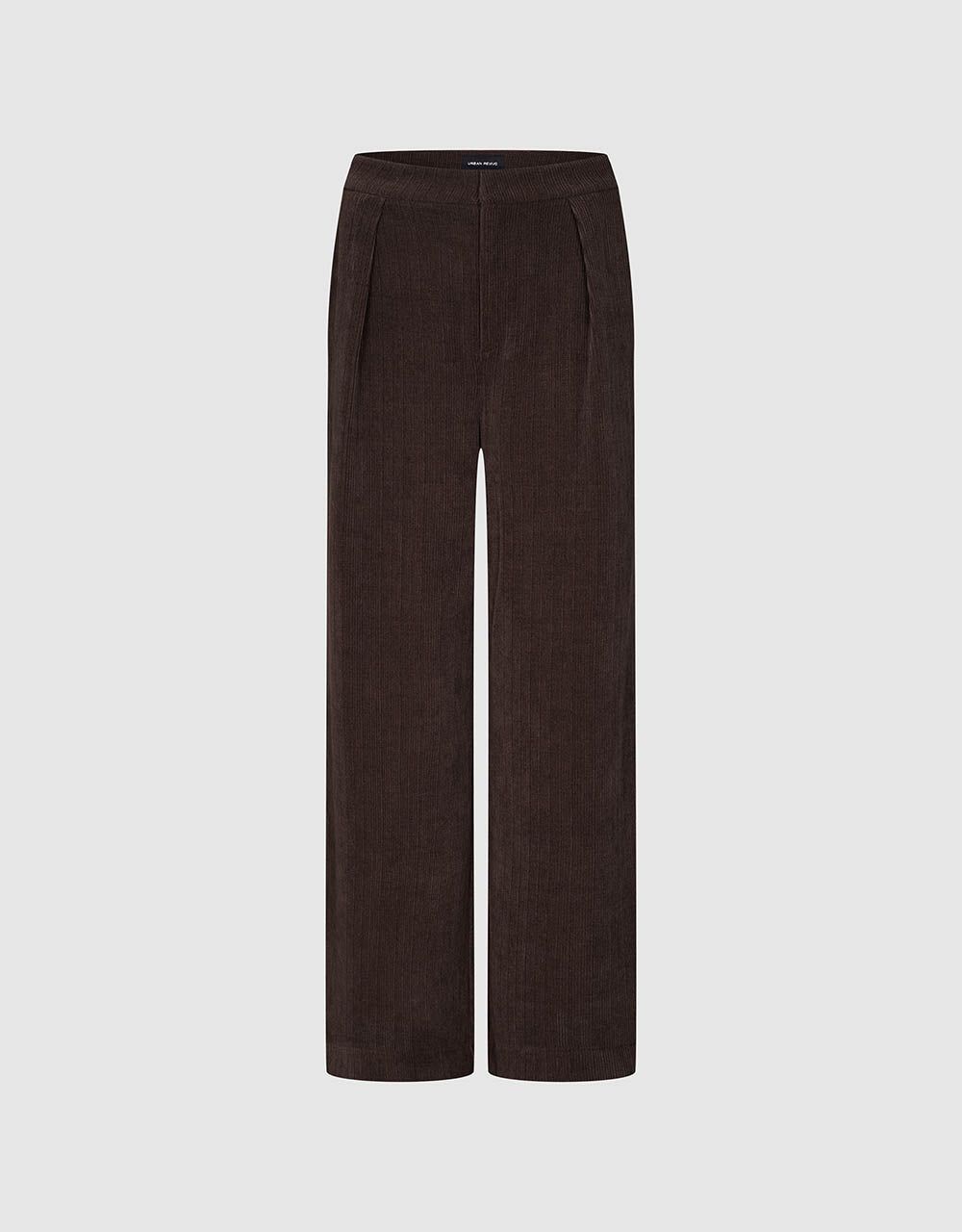 Tailored Knitted Wide-Leg Pants sold by Urban Revivo