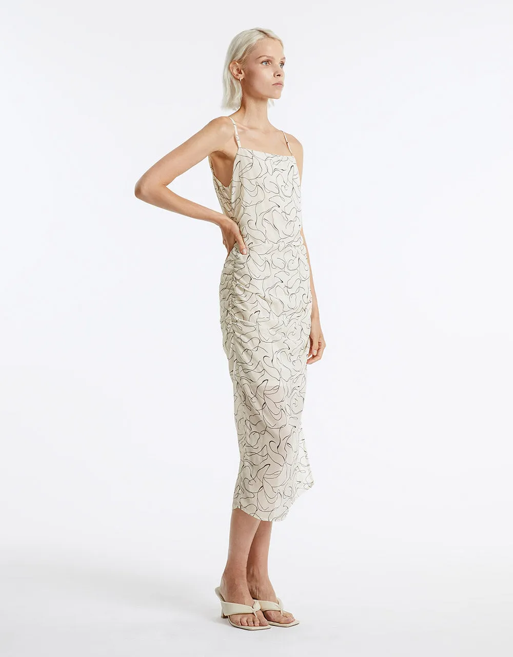 Printed Strappy Dress sold by Urban Revivo product image thumbnail 4