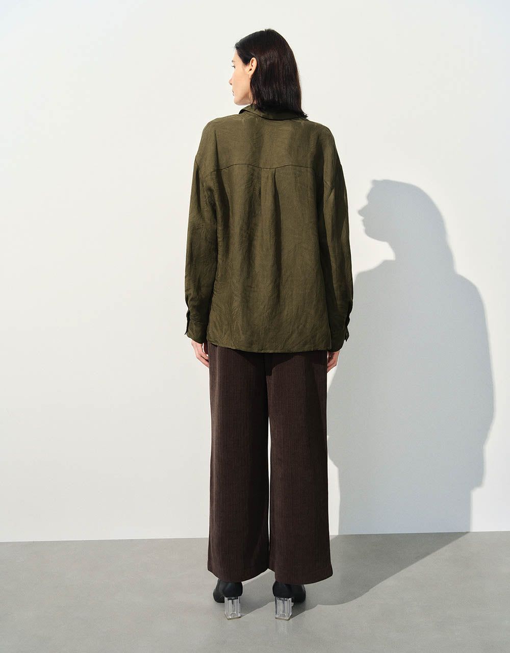 Tailored Knitted Wide-Leg Pants sold by Urban Revivo product image thumbnail 5