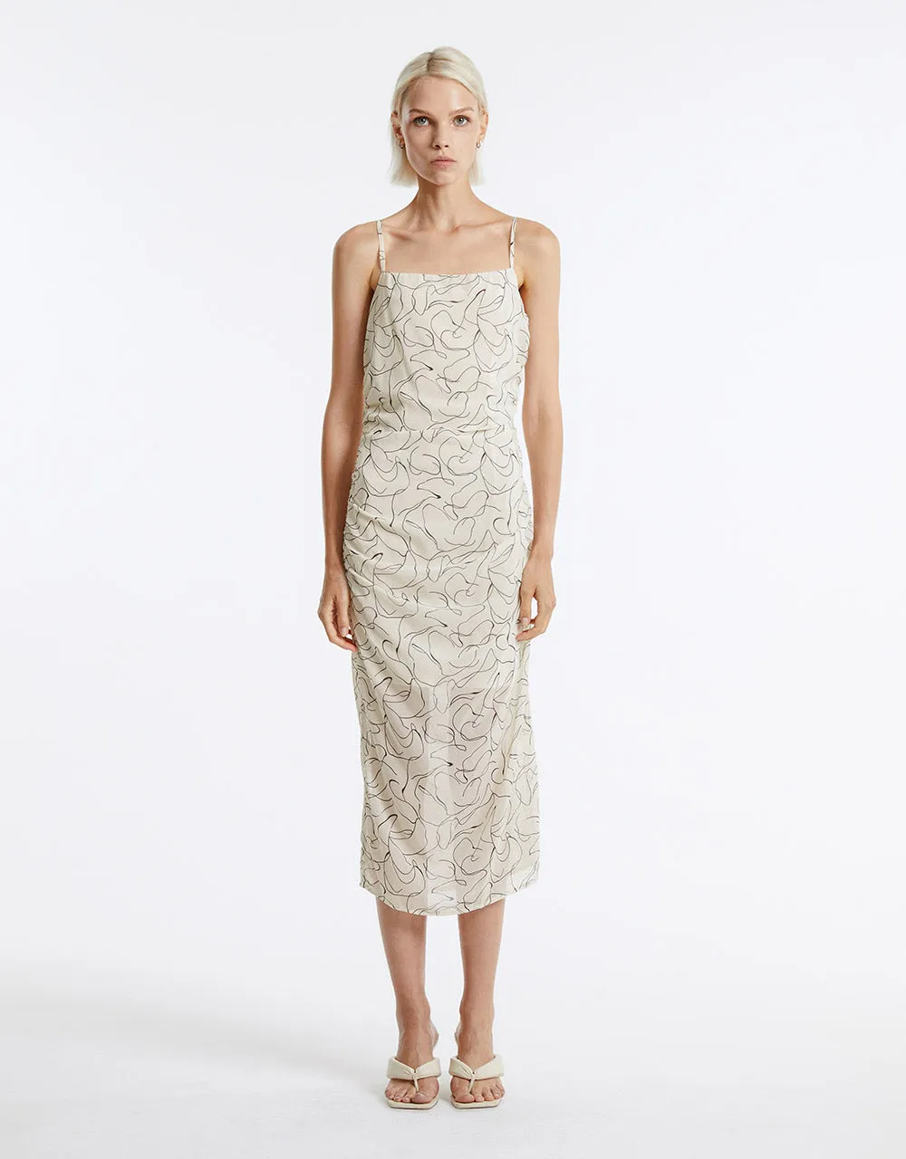 Printed Strappy Dress sold by Urban Revivo product image thumbnail 2