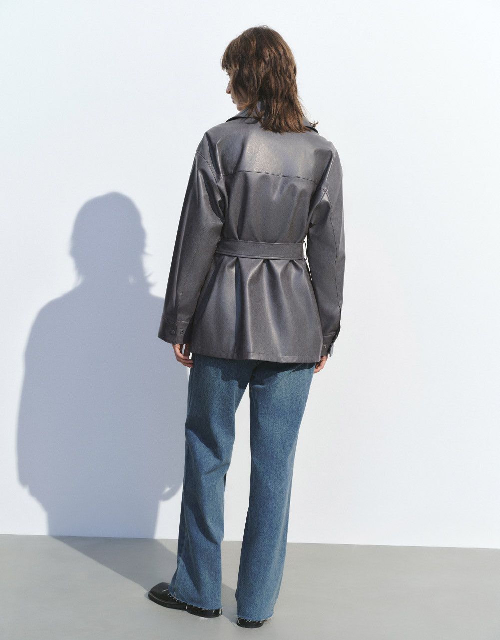 Straight Notch Lapel Jacket sold by Urban Revivo product image thumbnail 4