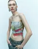 Ruched Printed Skinny Bandeau sold by Urban Revivo