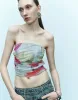 Ruched Printed Skinny Bandeau sold by Urban Revivo